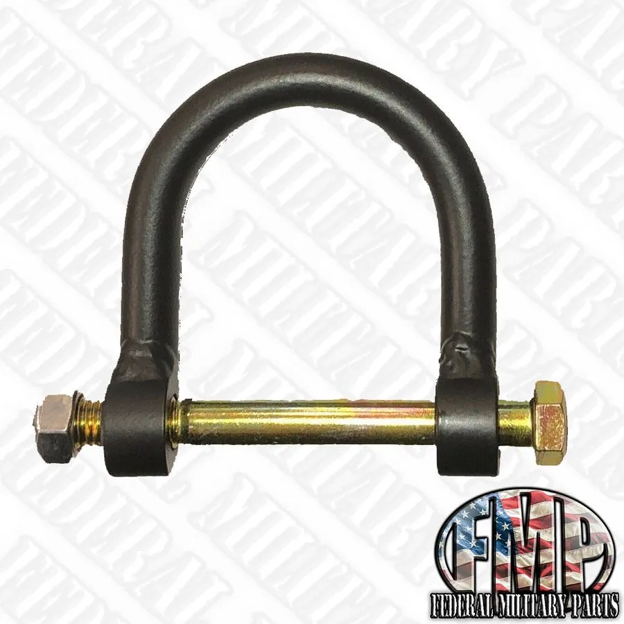 Такелажная скоба HUMVEE HMMWV M998 M1038 AIRLIFT BUMPER Shackle 12342354 4030-01 — фото лота 1