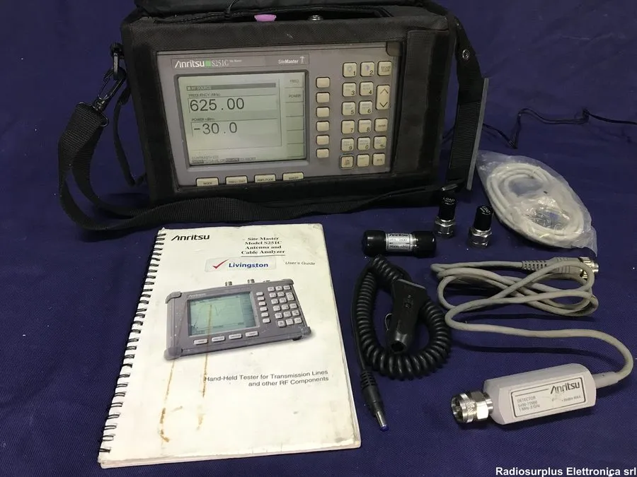 Анализатор Site Master ANRITSU S251C + 625M Cable & Antenna Analyzer Detector