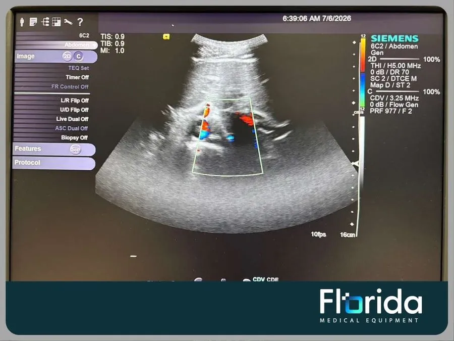 УЗИ-датчик 2005 SIEMENS ACUSON 6C2 CURVED ULTRASOUND TRANSDUCER PROBE MODEL 0824