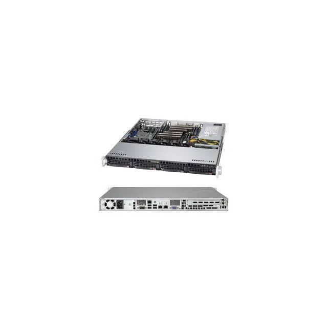 Корпус сервера SuperMicro CSE-813MFTQC-350CB 1U Chassis with 350W PWS