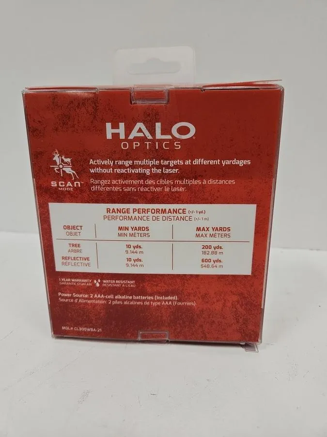 Оптико-электронная система HALO OPTICS CL300 LASER RANGE FINDER (P21031045) — фото лота 2