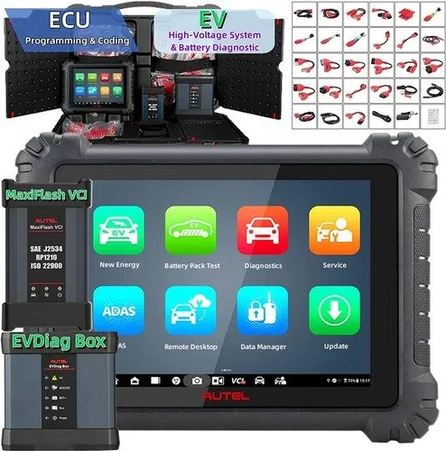 Диагностический сканер 2026 Autel MaxiSys Ultra EV UP MS909EV Diagnostic Scanner