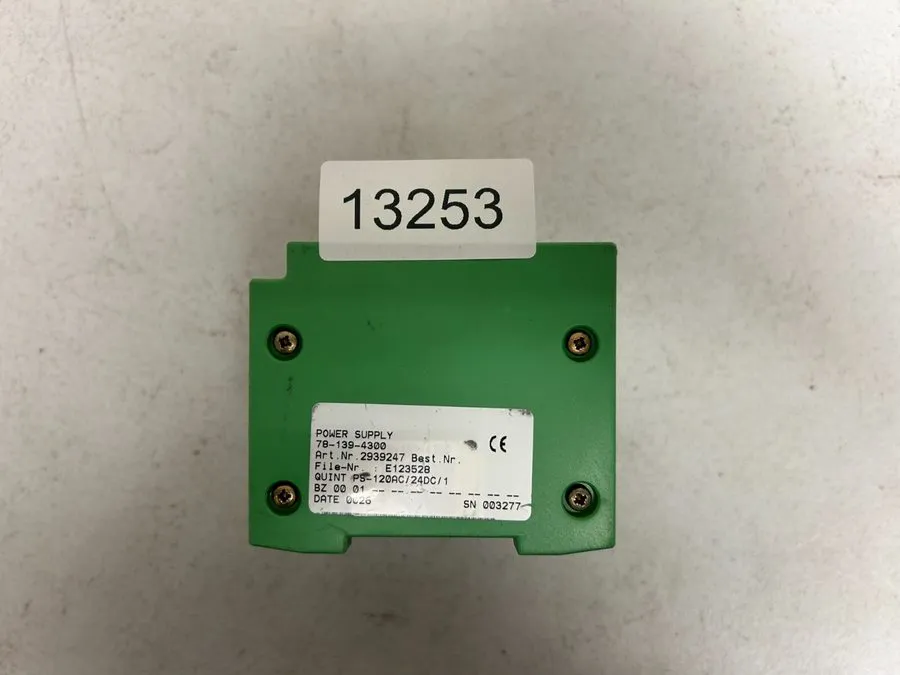 Блок питания PHOENIX CONTACT QUINT PS-120AC/24DC/1 Power Supply 120VAC In 24VDC  — фото лота 1