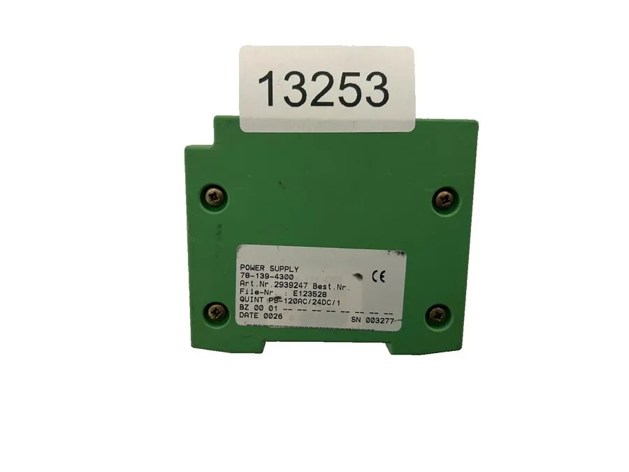 Блок питания PHOENIX CONTACT QUINT PS-120AC/24DC/1 Power Supply 120VAC In 24VDC  — фото лота 2