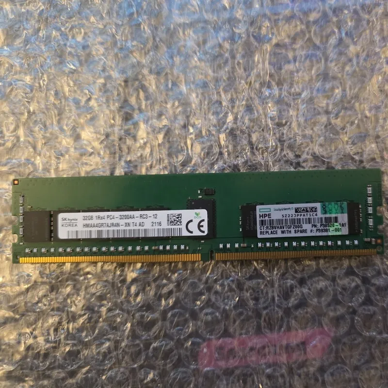 Модуль памяти sk hynix 16GB 1DRx4 PC4-3200AA-RC2-12 ECC REG Server RAM HMA82GR7D