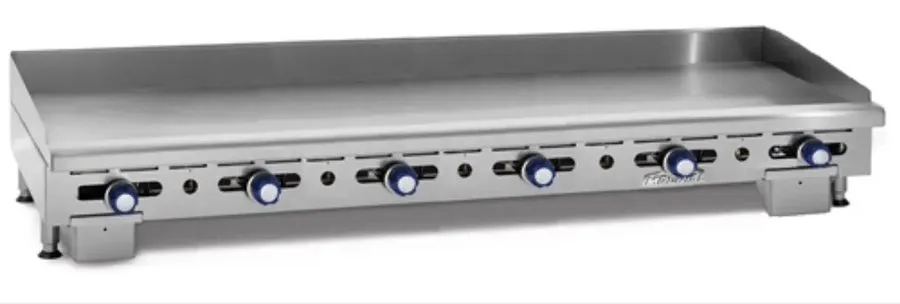 Гриль Imperial IMGA-7228-1 72" Commercial Counter Top Gas Griddle with 1" Thick  — фото лота 1