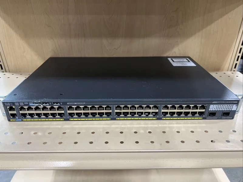 Коммутатор Cisco Catalyst 2960-XR Series WS-C2960XR-48TS-I Ethernet Switch Dual 