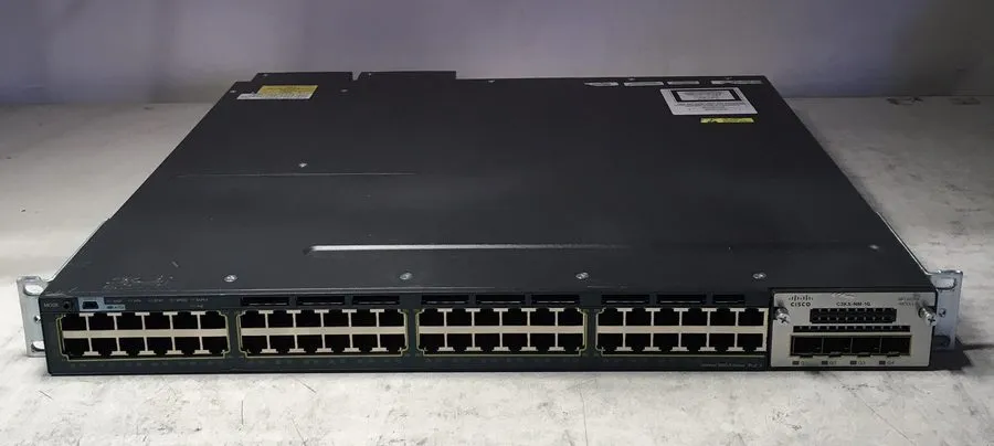 Коммутатор Cisco WS-C3560X-48PF-L Ethernet PoE+ ports w/ 1100W AC P/S