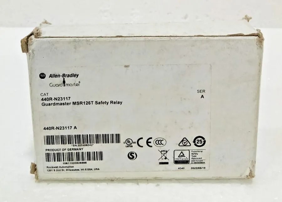 Реле безопасности Allen Bradley MSR126T 440R-N23117 Guardmaster Safety Relay 24V