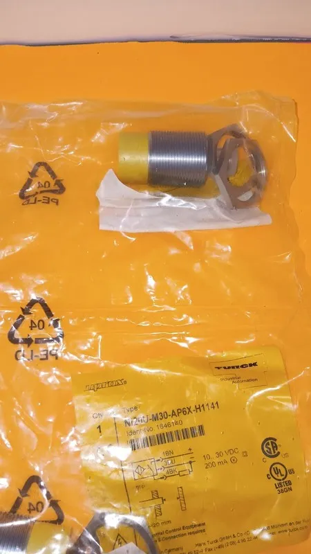 Датчик приближения Turck Ni20U-M30-AP6X-H1141 Proximity Switch Sensor 10-30VDC — фото лота 2
