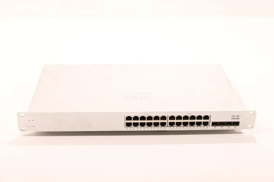 Коммутатор Cisco Meraki MS220-24P-HW 24-Port Gigabit PoE+ Switch 4x SFP 370W