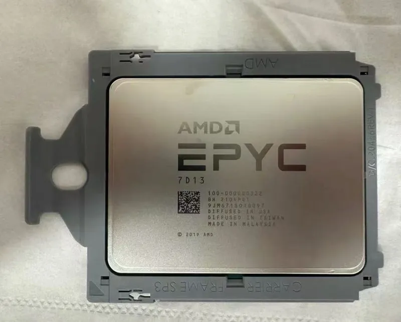 Процессор AMD EPYC 7D13 3.2GHz 36-Core SP3 Socket 95W Processor 100-000000322