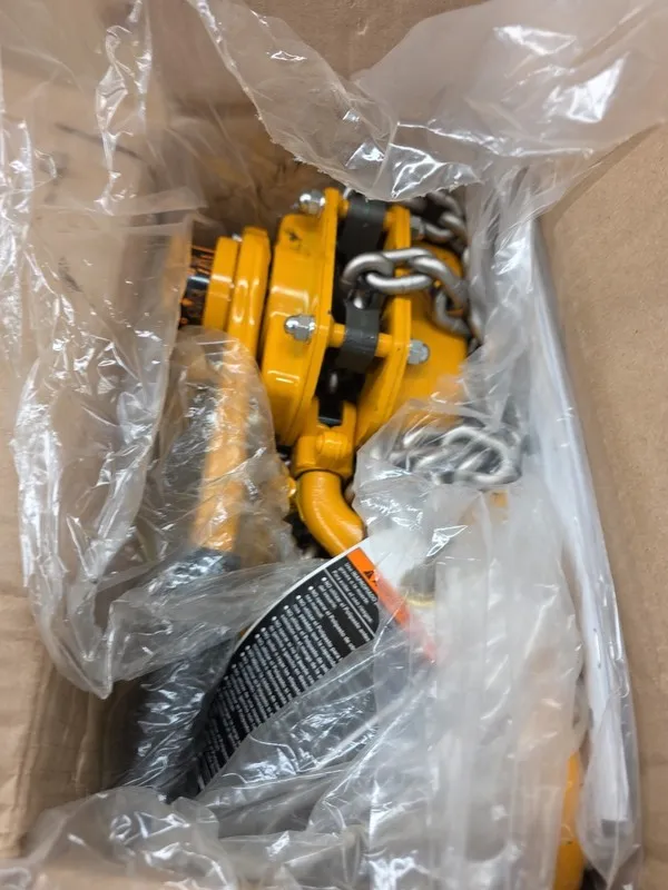 Таль HARRINGTON LB020-10 Lever Chain Hoist,10 ft. Lift,4000 lb. 23XR54 — фото лота 1
