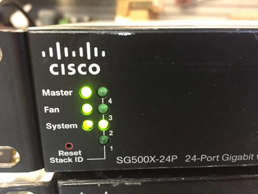 Коммутатор Cisco SG500X-24P-K9 24-Port Gigabit PoE 375W 4x10G Managed Ethernet S