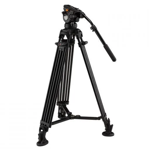 Оборудование видеонаблюдения ikan EG05A2 Two Stage Aluminum Tripod w/GH05 Head ( — фото лота 1
