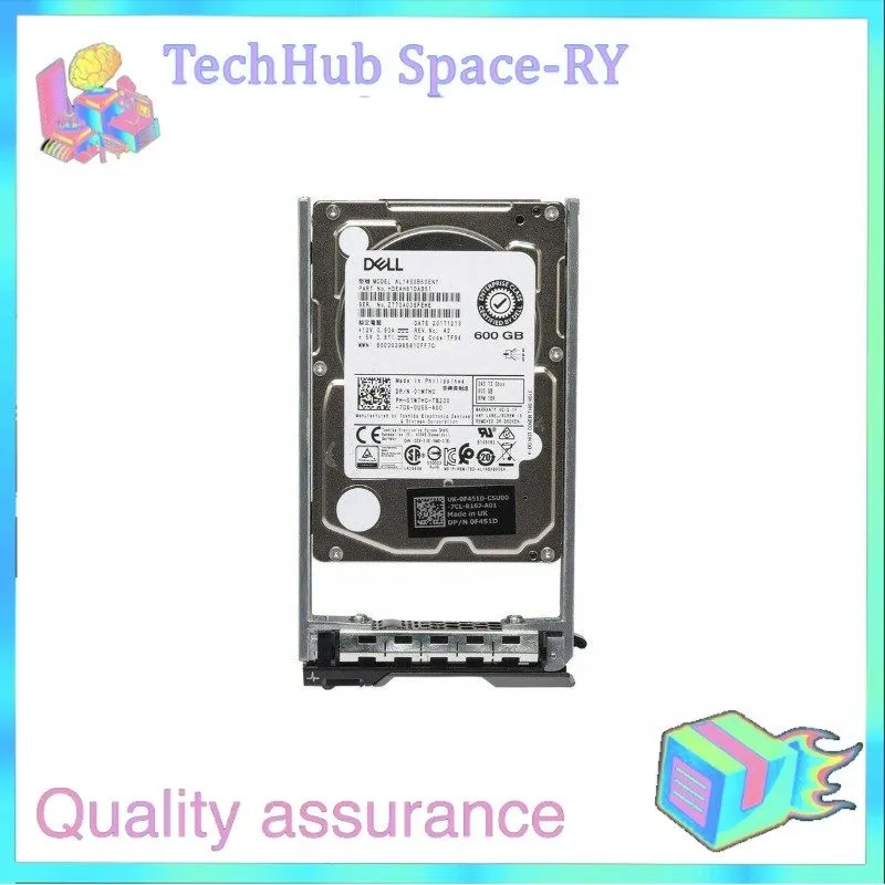 Жёсткий диск DELL HARD DRIVE HDD SAS AL14SXB60ENY 2.5" 600GB 12G 15K RPM 1W7HC