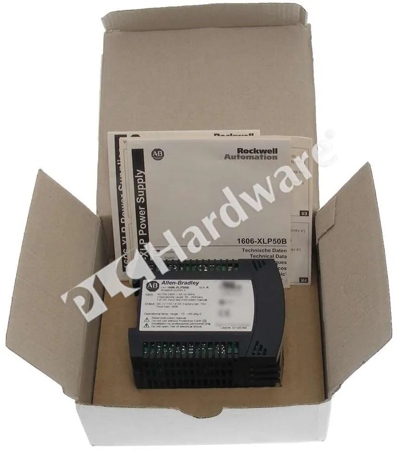 Блок питания Allen-Bradley 1606-XLP50B Bulletin 1606 DIN Rail Power Supply 50W 1