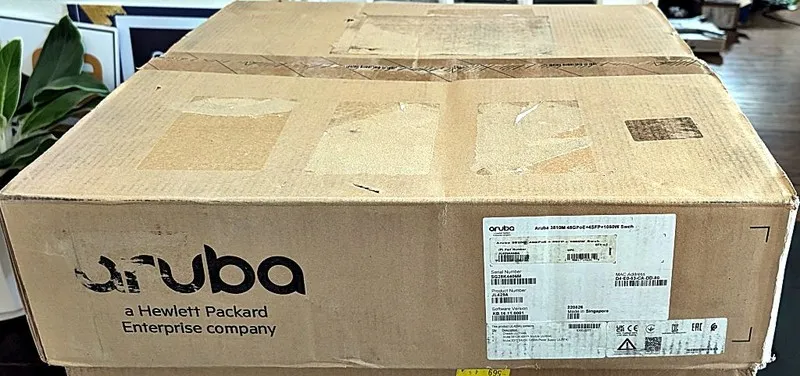 Коммутатор HPE Aruba 3810M JL429A 48 Port Layer 3 PoE+ 1050W Managed Switch