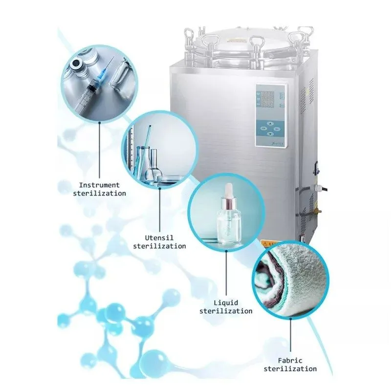 Стерилизатор 50L Dental Lab Autoclave Steam Sterilizer Medical Sterilization Dry — фото лота 1