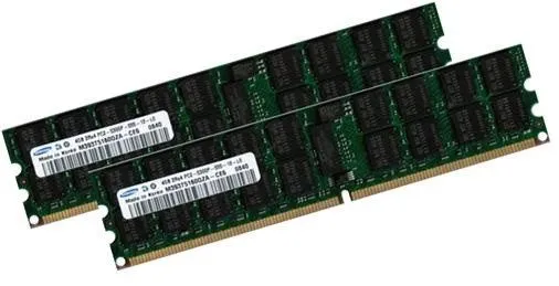 Модуль памяти 2x 4GB 8GB ECC RAM Storage IBM xSeries X3655 667Mhz Registered — фото лота 1