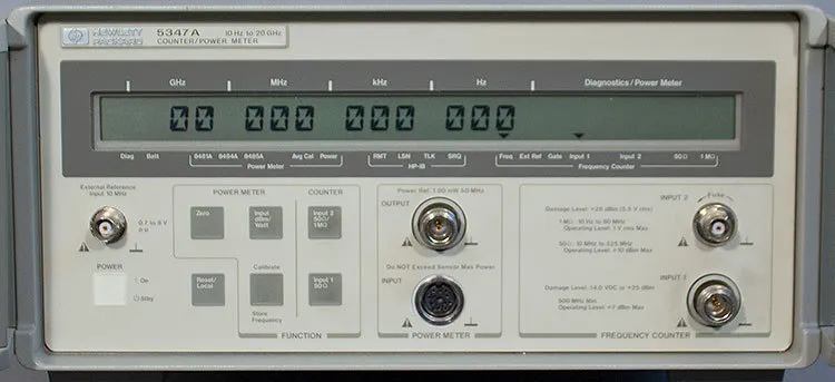Измеритель мощности HP/Agilent 5347A 20 GHz Microwave Frequency Counter & Power 