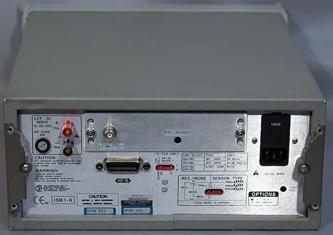 Измеритель мощности HP/Agilent 5347A 20 GHz Microwave Frequency Counter & Power  — фото лота 2