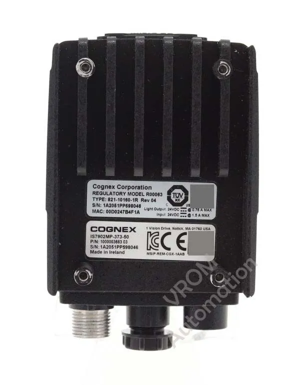 Камера машинного зрения COGNEX IS7902MP-373-50 InSight Monochrome Vision Sensor — фото лота 4