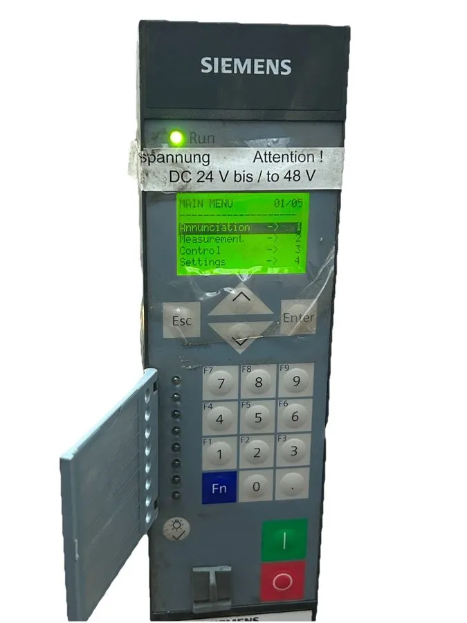 Реле защиты SIEMENS 7SJ8012-1EB90-1FA0/CC SIEMENS OVERLOAD PROTECTION RELAY