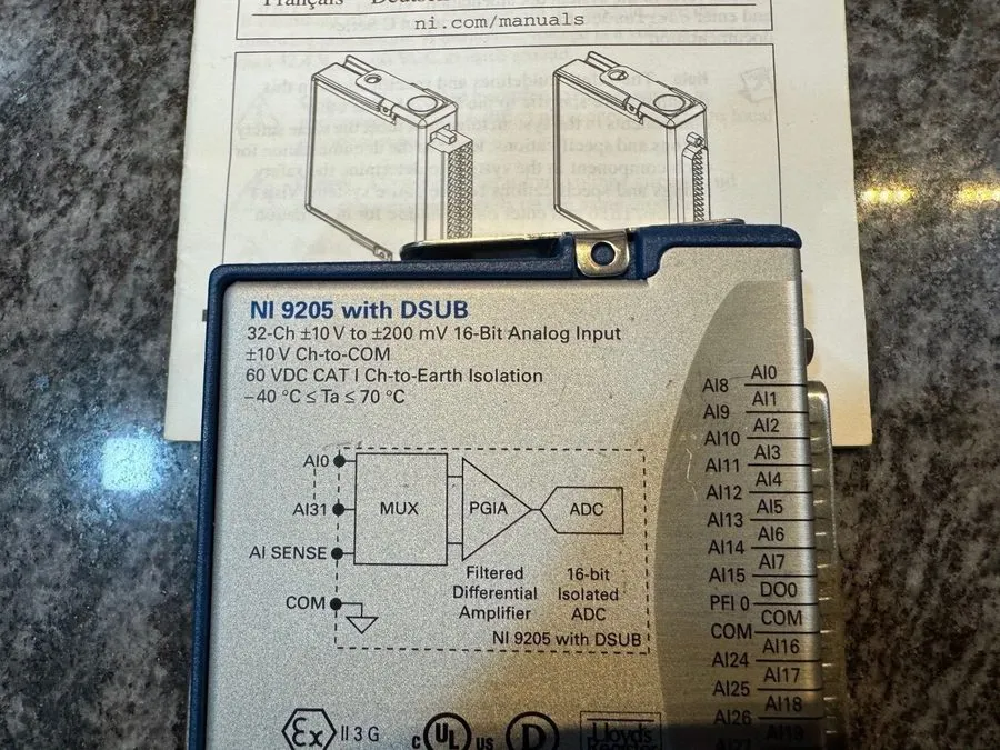 Модуль ввода-вывода National Instruments NI9205 C Series Voltage Input Module