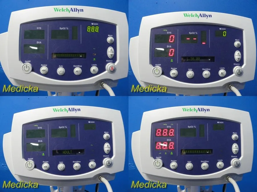 Датчик SpO2 Hill Rom 53N00 NBP Patient Monitor W/ Bp+SpO2 Cable+Adapter 18471 — фото лота 1