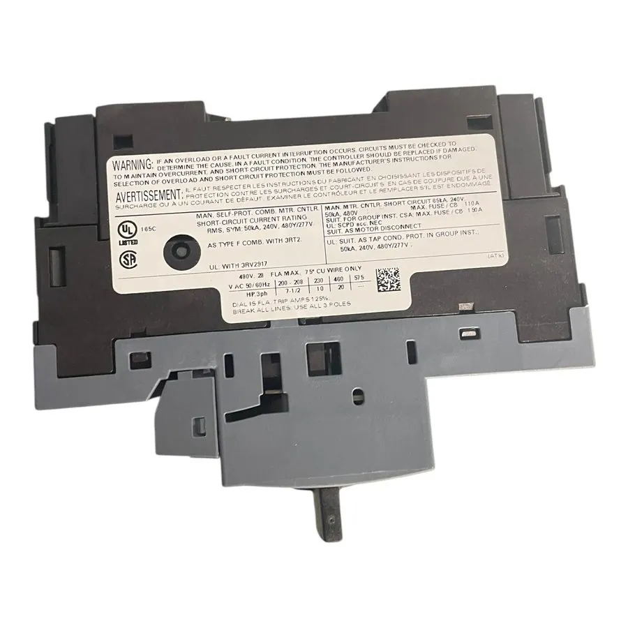 Автоматический выключатель Siemens Circuit Breaker Size S0 для Motor Protection  — фото лота 2