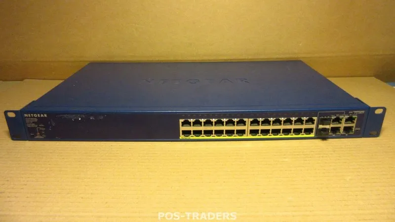 Коммутатор NETGEAR PROSAFE FS728TP V2 24-Port Ethernet PoE Smart Network Switch