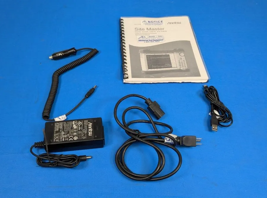 Анализатор Anritsu S361E Site Master 2MHz-6GHz Cable Antenna Analyzer