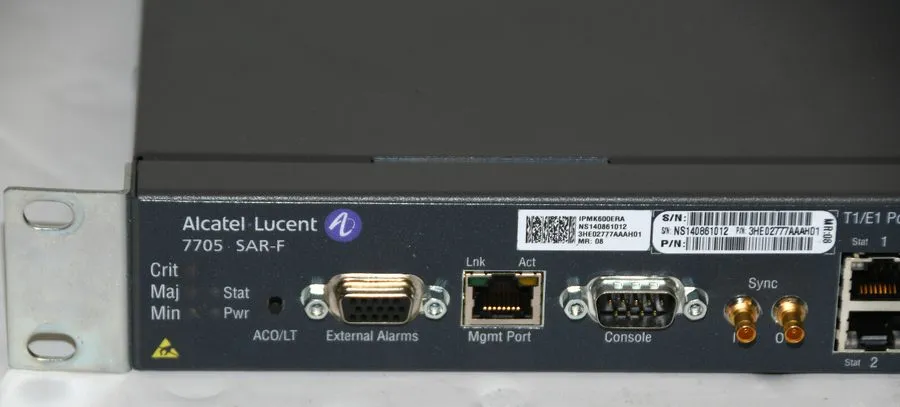 Маршрутизатор Alcatel Lucent 7705 SAR-F Service Aggregation Router +24 VDC, P/N 