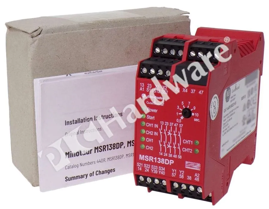 Реле безопасности Allen Bradley Guardmaster 440R-M23145 MSR138DP Series A 115VAC