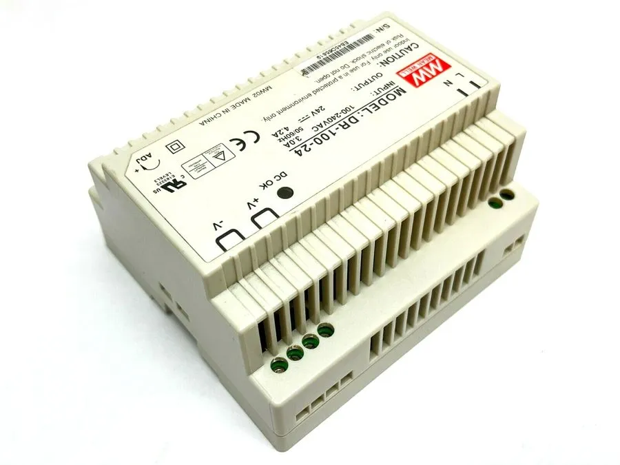 Блок питания Mean Well DR-100-24 Industrial DIN Rail Power Supply 24VDC 4.2A