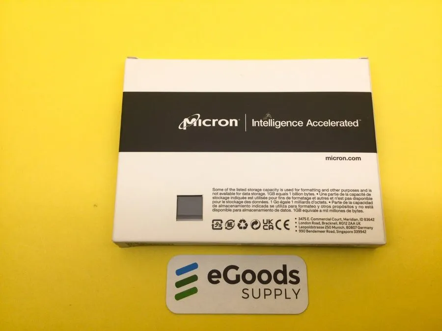 SSD-накопитель Micron 7450 PRO 960GB PCIe 4.0 NVMe U.3 7mm 2.5inch SSD MTFDKCB96