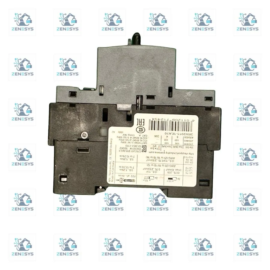 Автоматический выключатель SIEMENS Motor Protection Circuit Breaker 3RV2011-1EA1 — фото лота 4