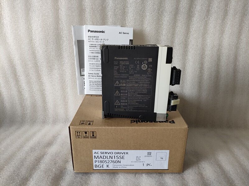 Сервопривод PANASONIC MADLN15SE MINAS A6S SERIES 200W AC SERVO DRIVER 200-240VAC — фото лота 1