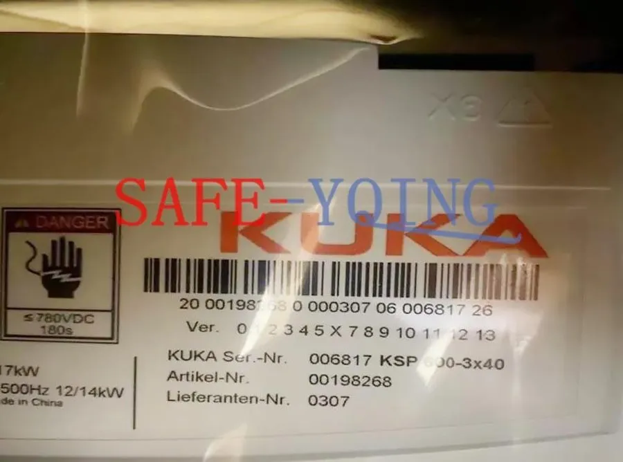 Робот KUKA ROBOT DRIVE KSP 600-3X40 00-198-268
