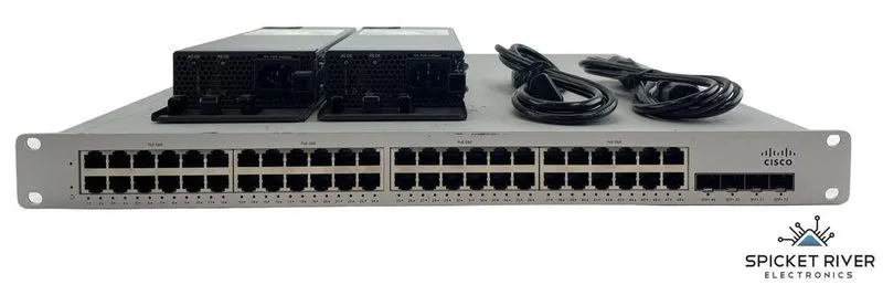 Коммутатор Cisco Meraki MS250-48LP 48-Port PoE GbE Switch 4x 10G SFP+ Unclaimed 
