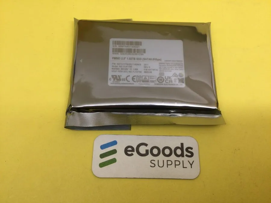 SSD-накопитель MZ7LH1T9HMLT-00005 Samsung PM883 1.92TB SATA 6Gbps RI 2.5" SSD MZ