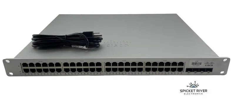 Коммутатор Cisco Meraki MS225-48LP 48-Port Gigabit PoE+ Switch 4x SFP+ 370W Uncl