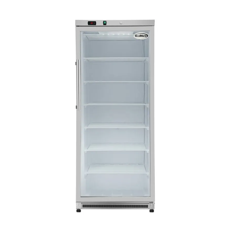 Холодильный шкаф Koolmore RIR-1D-GD 29" 1-Glass Door Reach-In Refrigerator, 21 c