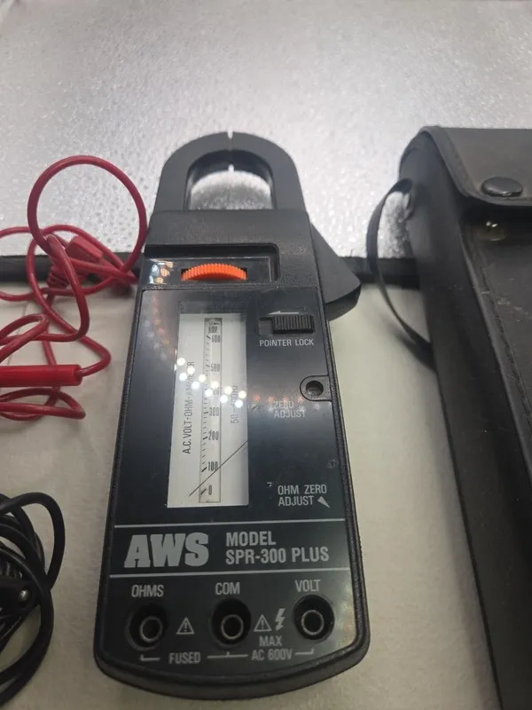 Тестер A.W. Sperry Snap 8 Clamp Meter A. C. Volt Ammeter W/ Case Model SPR-300 — фото лота 1