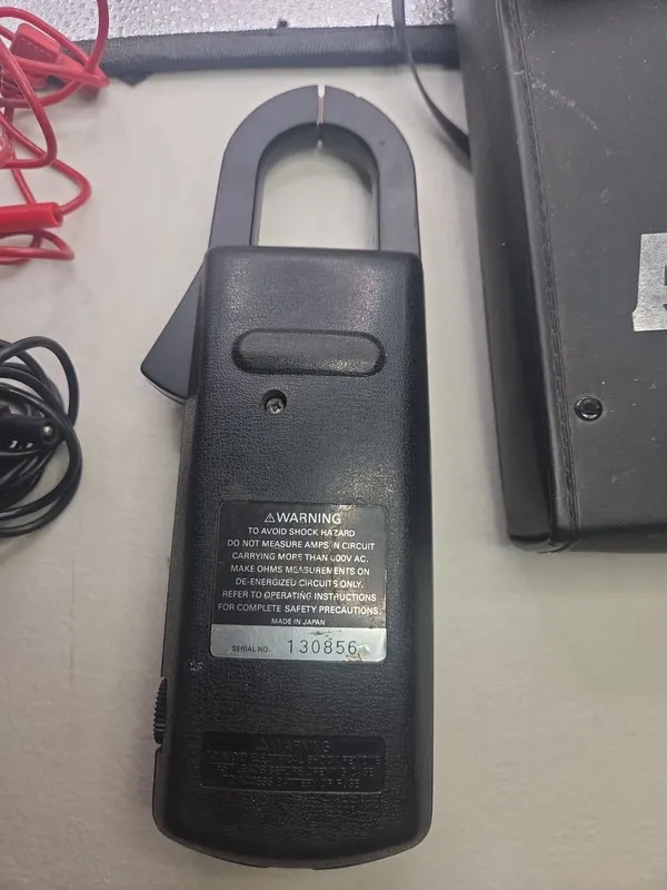 Тестер A.W. Sperry Snap 8 Clamp Meter A. C. Volt Ammeter W/ Case Model SPR-300 — фото лота 2