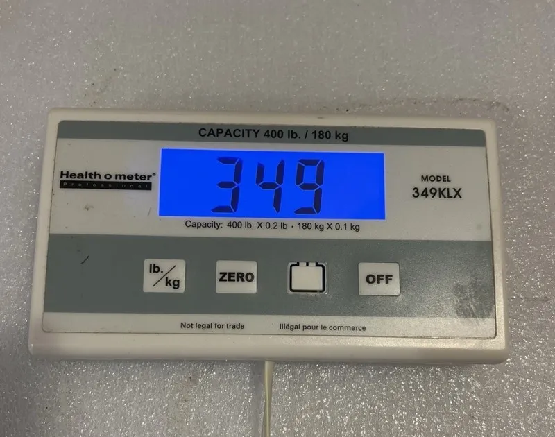 Весы Health o meter 349KLX 400 lb Digital Medical Floor Scale Remote Display