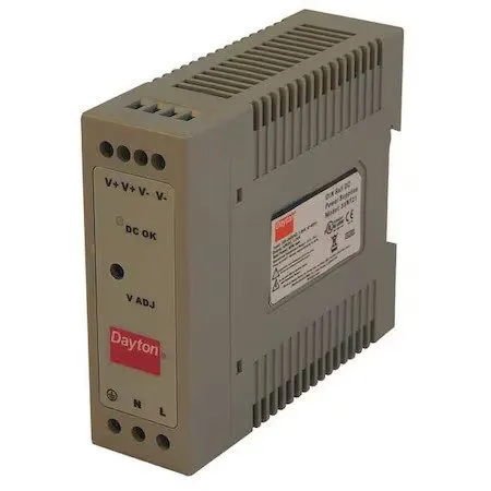 Блок питания DAYTON 33NT21 Power Supply,DIN Rail,50W,48VDC,Plastic