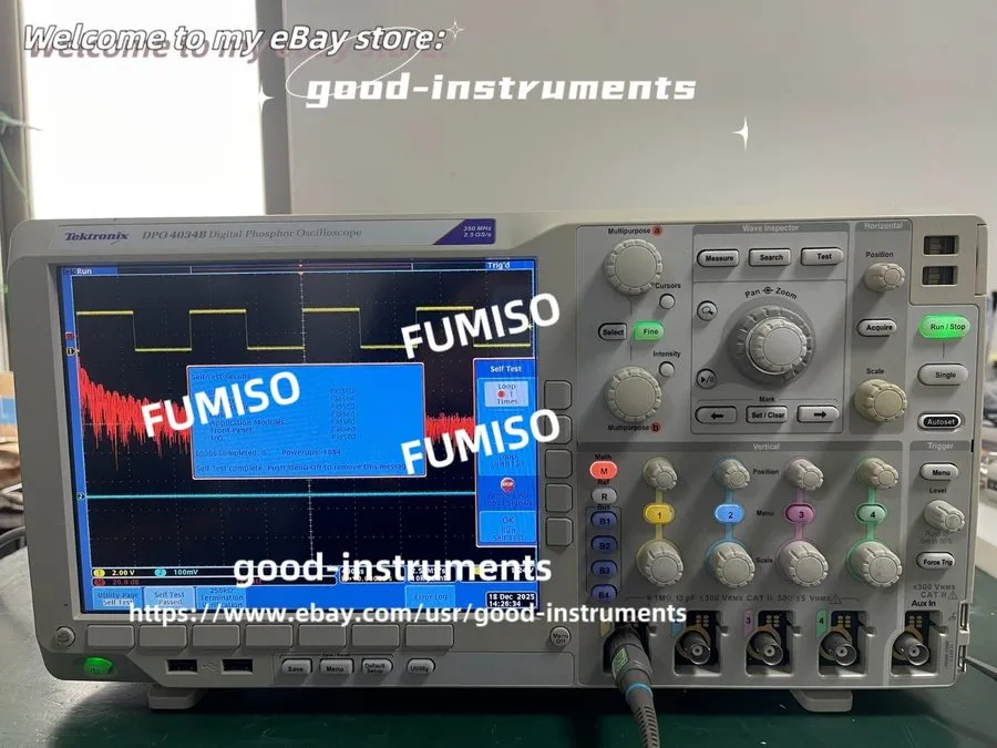 Осциллограф Tektronix DPO4034B Digital Phosphor Oscilloscope 350MHz, 4Ch, 2.5GS/