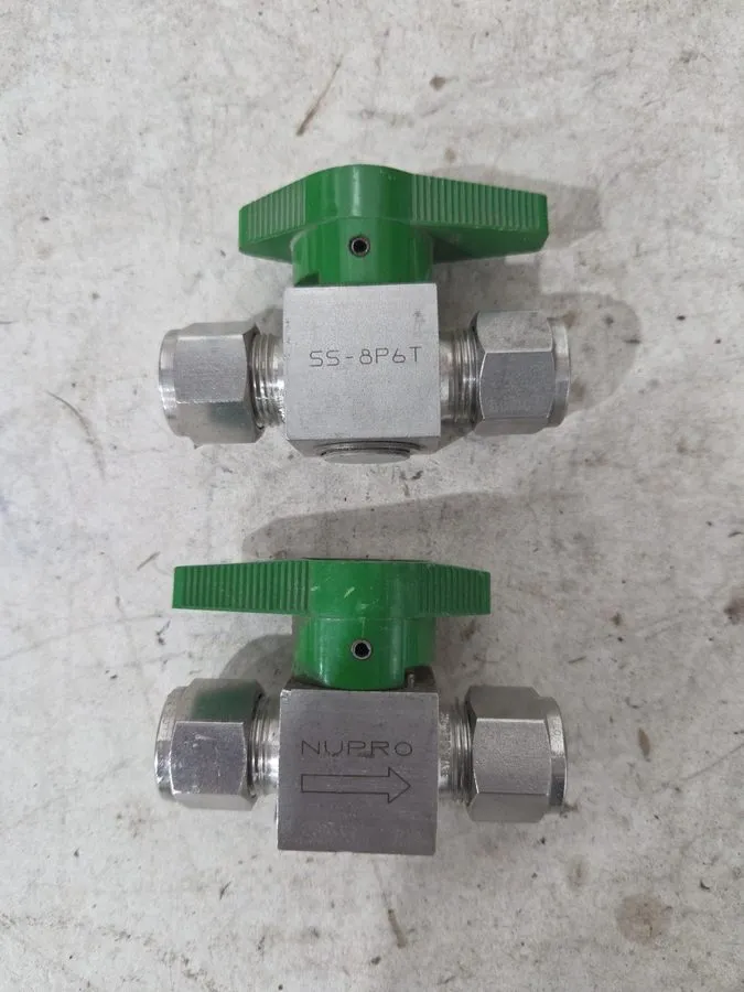Клапан Swagelok SS-8P6T SS Quarter Turn Instrument Plug Valve FNSP